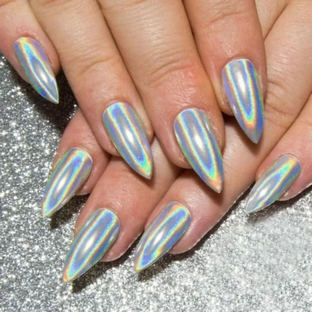 holographic-chrome-nails