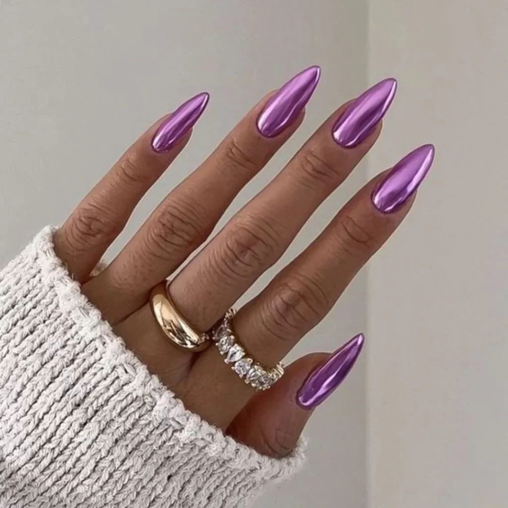 purple-chrome-nails