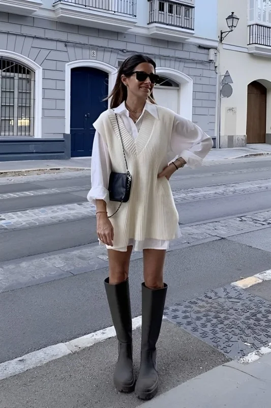 winter fashion shirtdresses