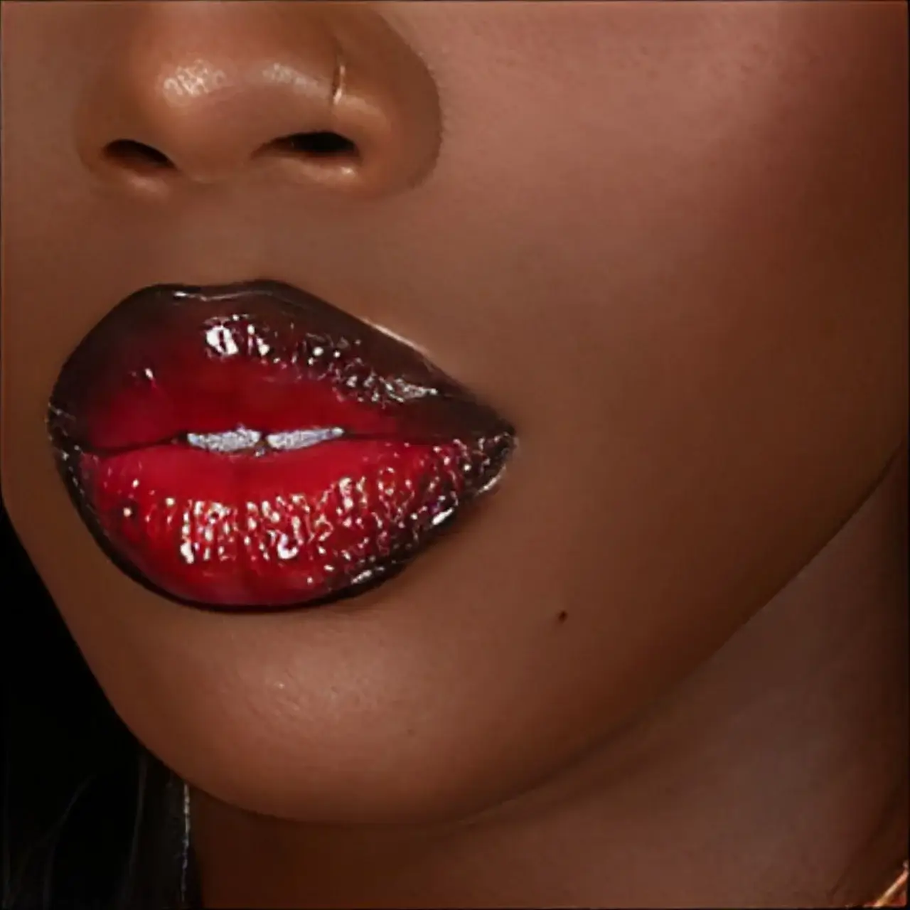 black-lip-liner-red-and-black-ombre-lips