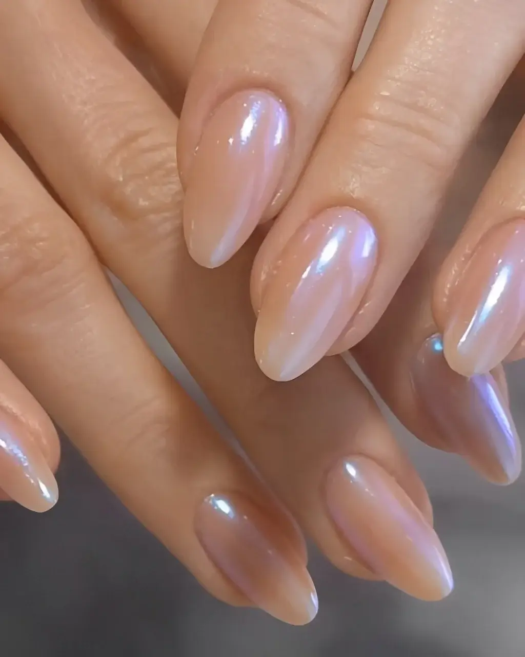 classic-nude-chrome-nails